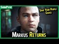 Detroit Become Human - Save Your People Choice - Markus Comes Back After Being Kicked Out of Jericho