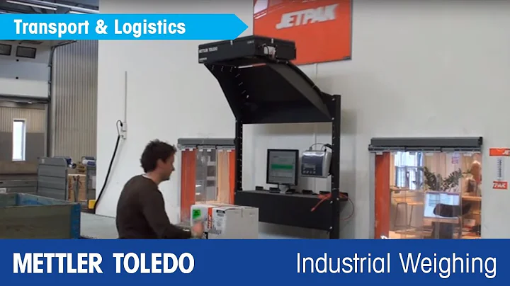 Watch METTLER TOLEDO's CSN810 TableTop at Jetpak - METTLER TOLEDO Industrial - no