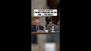 FBI Director Kash Patel Slams Senator for Bringing Up Reports of His Drinking