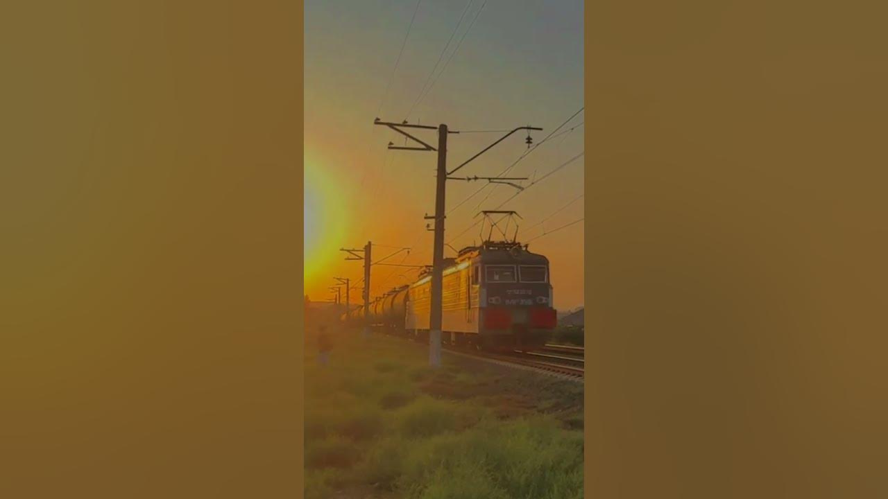 эстетика жд, ВЛ11М-351 с наливным, Азербайджан 🇦🇿 - YouTube
