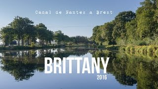 French boating holiday. Canal Nantes a Brest with Le Boat