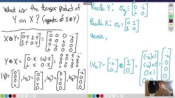 Spinning Around The Pauli Matrices! [Analyzing Tensor Products]