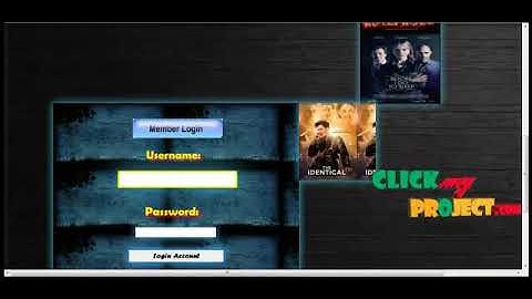 Online Movie Ticket Reservation System  | Final year project 2016-2017