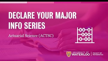 Declare your major: Actuarial Science