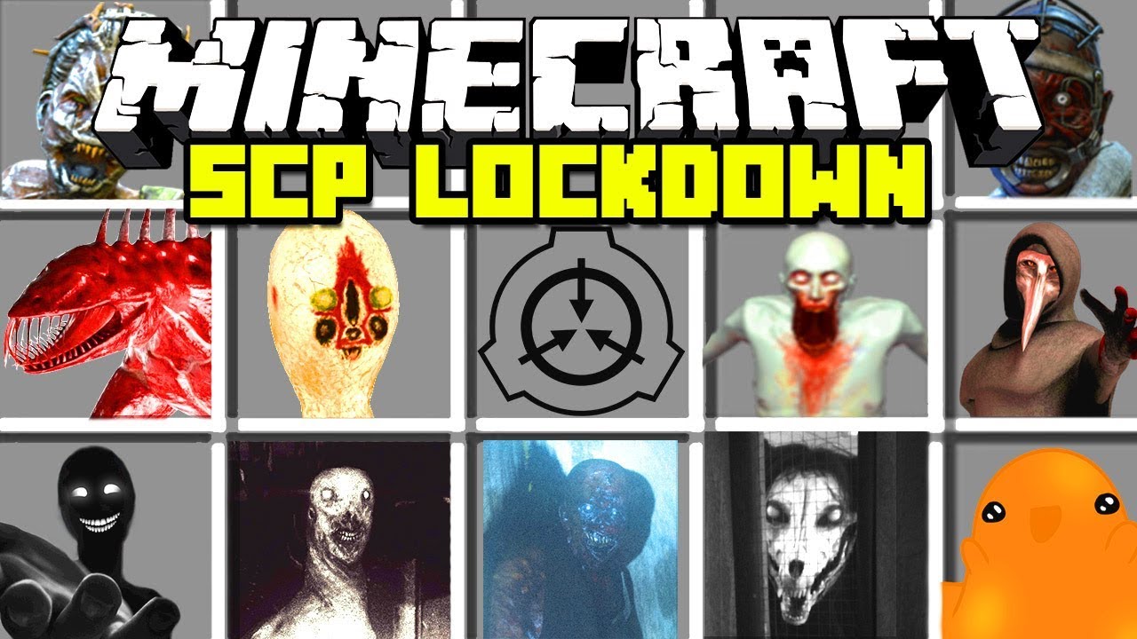 Minecraft Scp Lockdown Mod Scp 173 Scp 096 Scp 049 Scp 999 Minecraft Mods Youtube