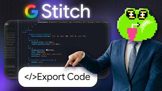 How to Export CODE from Google Stitch Project | Google Stitch to HTML