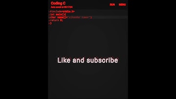 string program in C ( program to print name in C) 😨😱 #shorts #coding 👨‍💻
