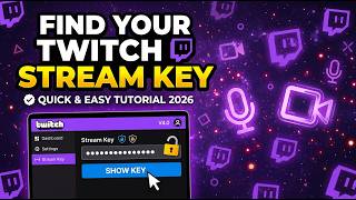 How To Find Your Twitch Stream Key