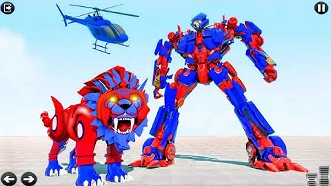 Tractor Robot Car Transform War : Car Robot Games Android Gameplay