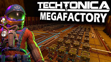 Building The Megafactory in Techtonica Update 4