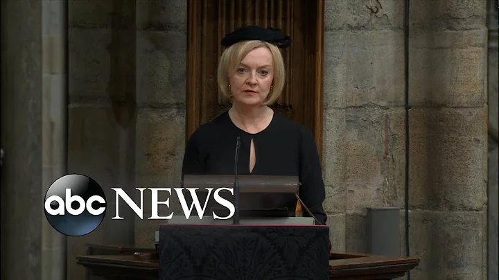 British Prime Minister Liz Truss' reading at the f...