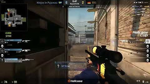 f0rest snipes down three on the defense Cache