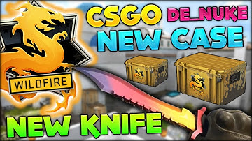 NEW KNIFE IN CS GO - NEW CASE (+ OPENING) AND NEW DE_NUKE + MAPS (Counter-Strike: Global Offensive)