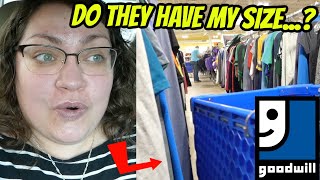 MY CLOTHES DON'T FIT | Thrift With Me: VLOG + Try On Haul (PLUS SIZE)