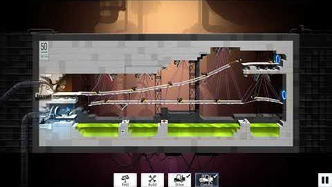 Bridge Constructor Portal 50 - long way home (budget optimized 92650)