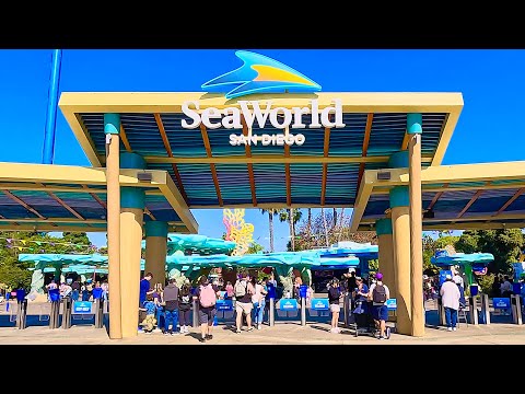 SeaWorld San Diego 2026 Walking Tour in 4K - San Diego, California 