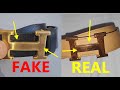 Hermes belt real vs fake. How to spot counterfeit Hermes H petit belt