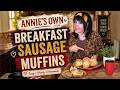 The Perfect Breakfast Meal🥘 Easy Sausage, Cheddar Muffin! PERFECTION