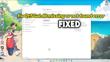 (FIXED) Qt5Gui.dll missing or not found error in Windows