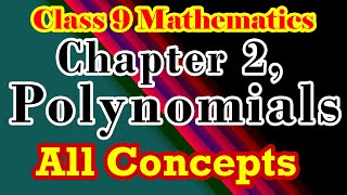 Polynomials | All Basic Concepts Explained | Class 9 Maths | CBSE