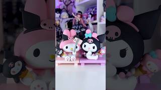 Kuromi My Melody Bench Figures Unboxing