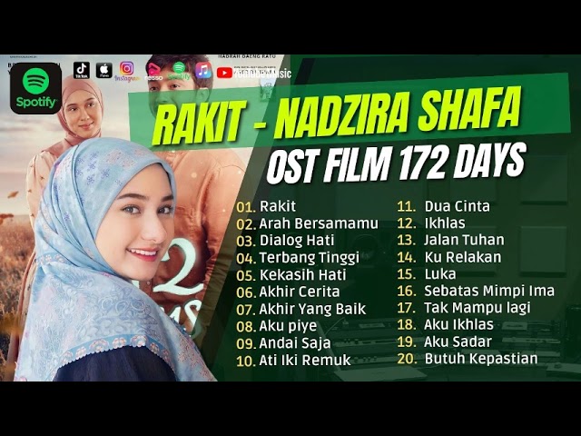 NADZIRA SHAFA - RAKIT (OST 172 DAYS) | ARAH BERSAMAMU | DIALOG HATI || LAGU POP TANPA IKLAN class=