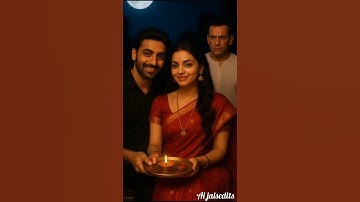 Aishwarya Rai Abhishek Bachchan celebrating karwa chauth#aiviralshorts#aishwarya #abhishek#salman#ai