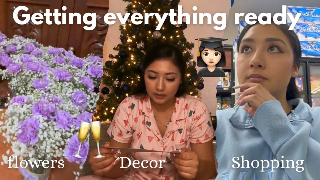 PREPPING FOR MY GRADUATION PARTY!!!!🎓