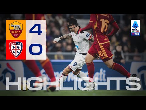 HIGHLIGHTS | Roma-Cagliari 4-0 | Serie A TIM