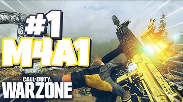THE NEW #1 M4A1 BEST CLASS SETUP in WARZONE HAS ZERO RECOIL.. IT’S OVERPOWERED! (SEASON 4 WARZONE)