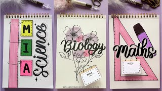 Top 5 Creative DIY Front Page Designs for School 📘 | NhuanDaoCalligraphy