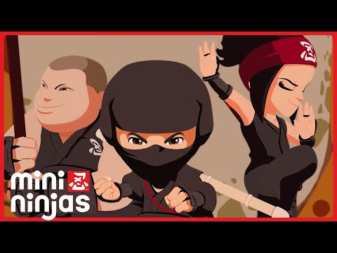 「番外編ちっちゃな(小)」⁉️なんちゃって「投扇興❗️」ミニ‼️ Mini Ninjas 🥷 Full Episodes & Compilations | Cartoons for