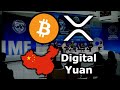 Central Bank Digital Currencies (CBDC) Impact on BITCOIN & XRP - China Digital Yuan Launch 2020