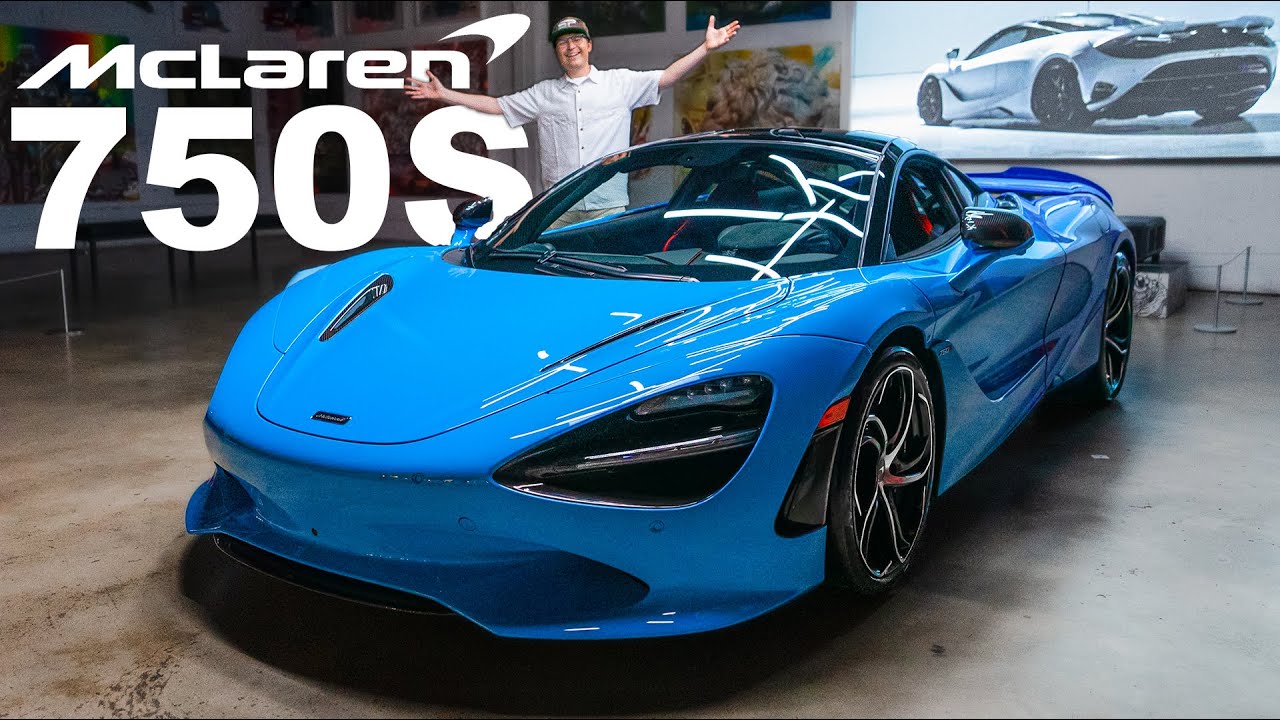 ⁣EXCLUSIVE ACCESS TO THE NEW MCLAREN 750S! *FULL WALKAROUND & REVIEW*