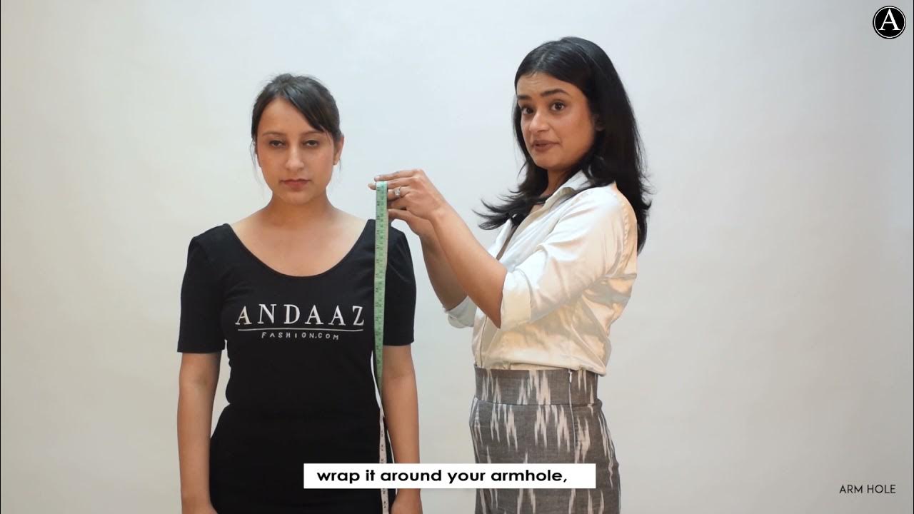 Armhole Measurement How to Measure Arm Hole? YouTube