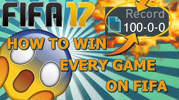 HOW TO WIN EVERY GAME ON FIFA 17-BEST FORMATION-BEST CUSTOM TACTICS