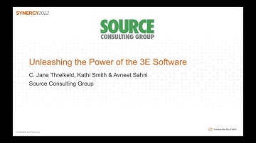 Unleashing the Power of Thomson Reuters 3E