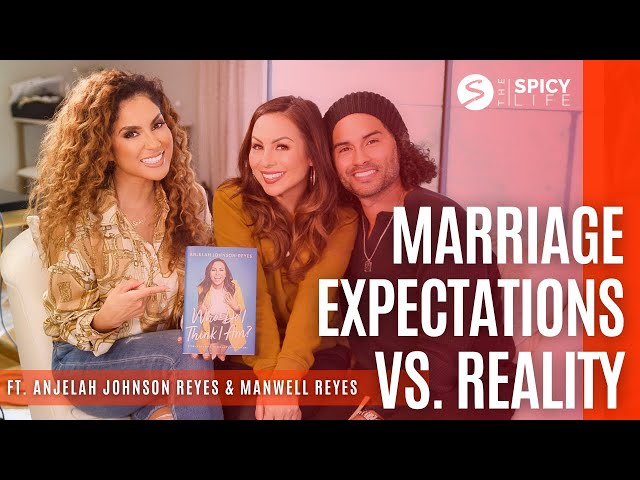 Marriage Expectations vs. Reality ft. Anjelah Johnson Reyes u0026 Manwell Reyes class=