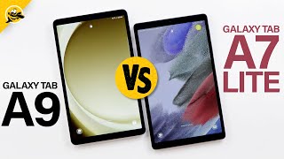 BIG UPGRADE? Samsung Galaxy Tab A9 vs Tab A7 Lite