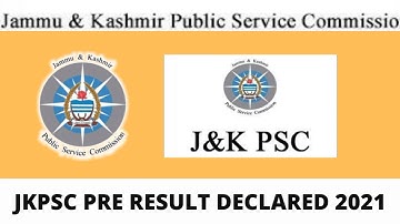 JKPSC Combine Competitive Pre Exam Result Out 2021 🔥 | Good News | @JKToppersAcademy