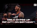 Carmelo Anthony's Three Had Blazers Fans On Their Feet In Game 4