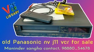old Panasonic nv j11 vcr for sale
