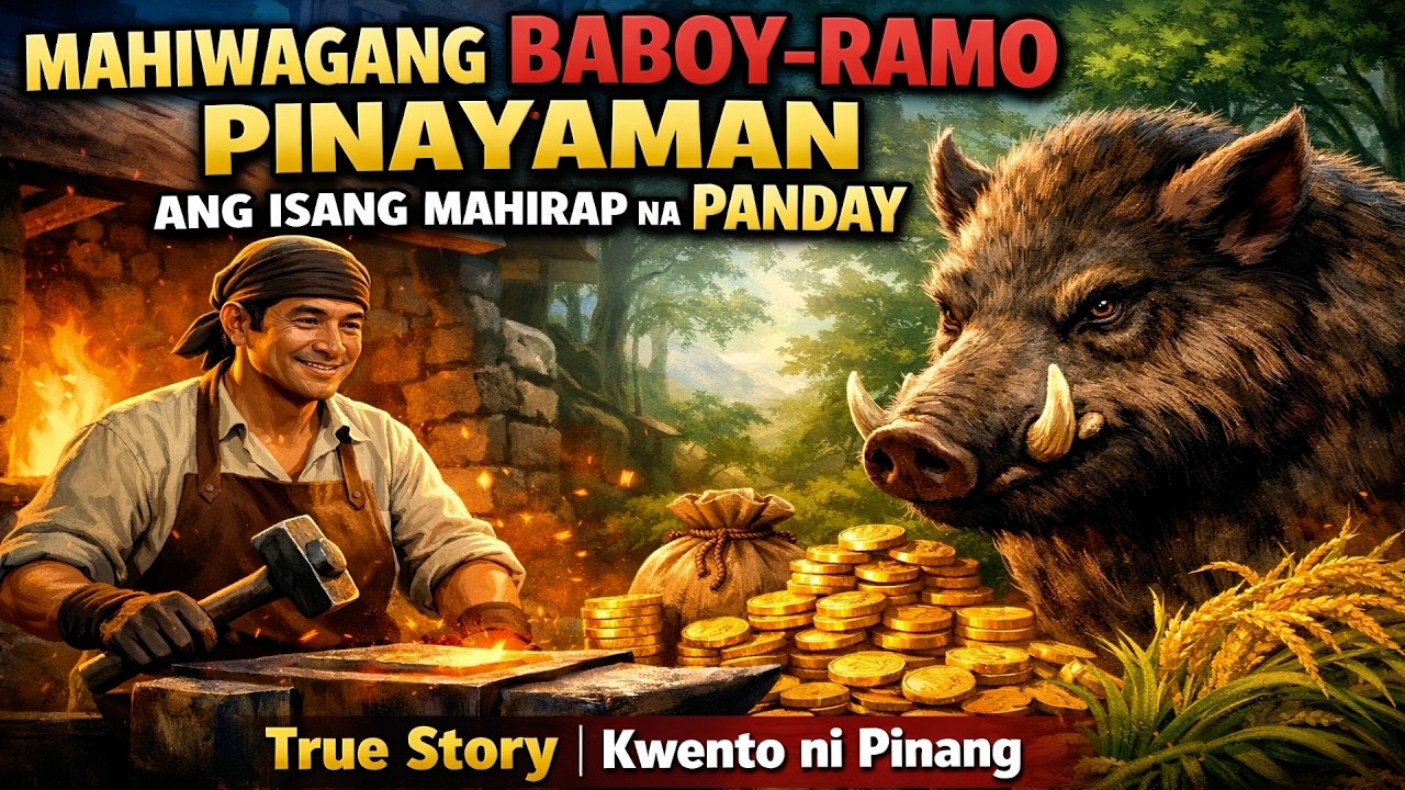 MAHIWAGANG BABOY-RAMO PINAYAMAN ANG ISANG MAHIRAP NA PANDAY | True Story