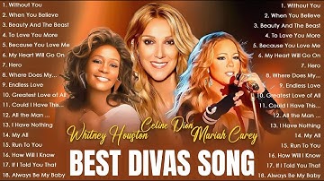 Greatest Hits 80s 90s 💖 Whitney Houston, Mariah Carey, Celine Dion Full Live Best of World Divas