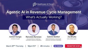 Agentic AI in Revenue Cycle Management: What’s Actually Working? #health #healthworkers #ai
