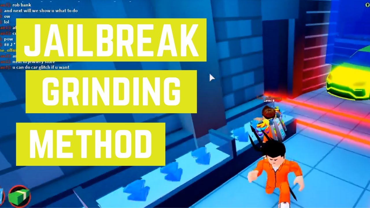 How To Grind On Roblox Jailbreak Jailbreak Grinding Method Youtube - roblox jailbreak grinding methods