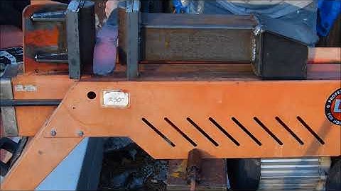 From a log splitter to a forging press