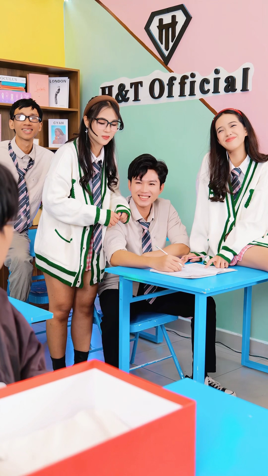 The New Student Received Gifts from the Entire Class #funny #trending #comedy #shorts