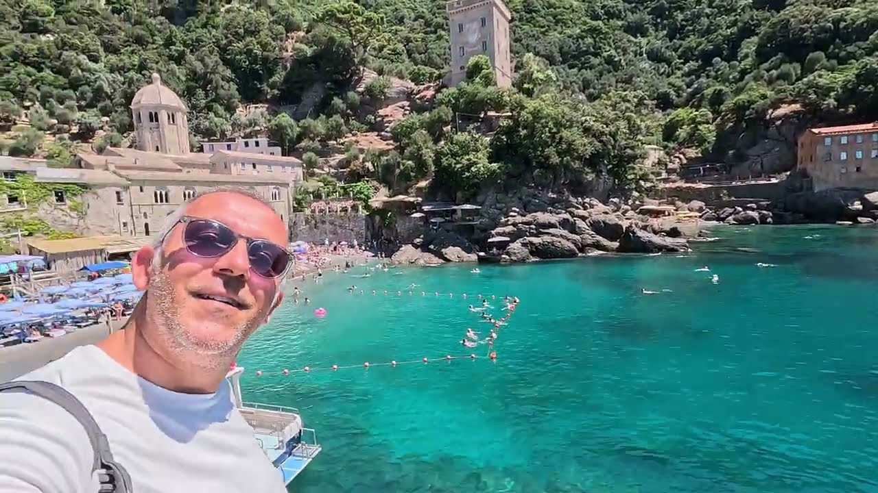 SAN FRUTTUOSO - Walking tour [4K] Summer 2025 Liguria Italy | Abbey & Coastline 4K Virtual Walk