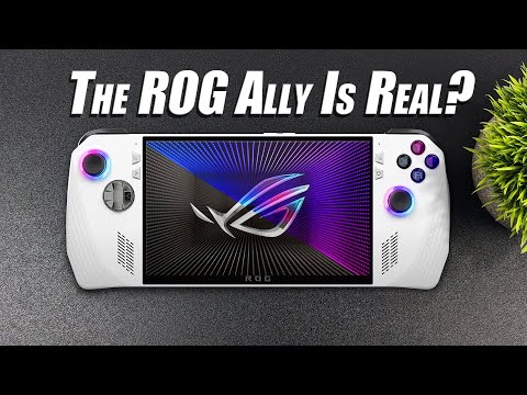 The ROG Ally Is Real! Confirmed Zen4 RDNA3 iGPU! It Will Be An Amazing Handheld!